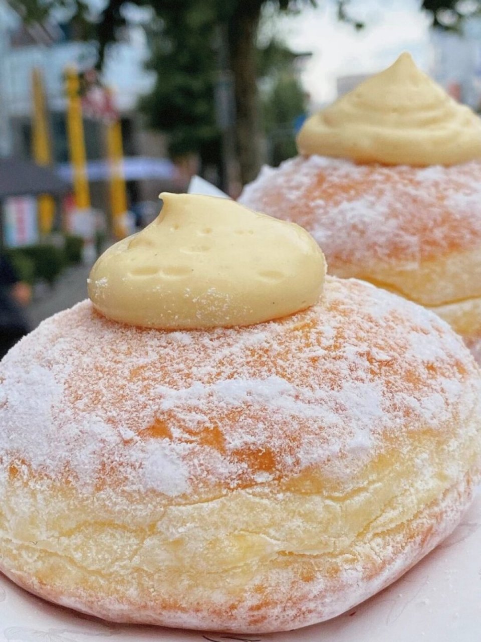 93  身为甜品控的我,面对这款名古屋超火爆的奶油甜甜圈,真的是毫无