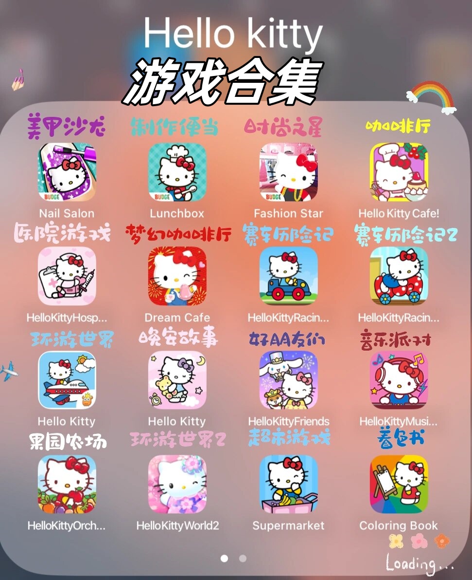 在这个充满粉红泡泡和甜蜜气息的世界里,我们将和可爱的凯蒂猫一起