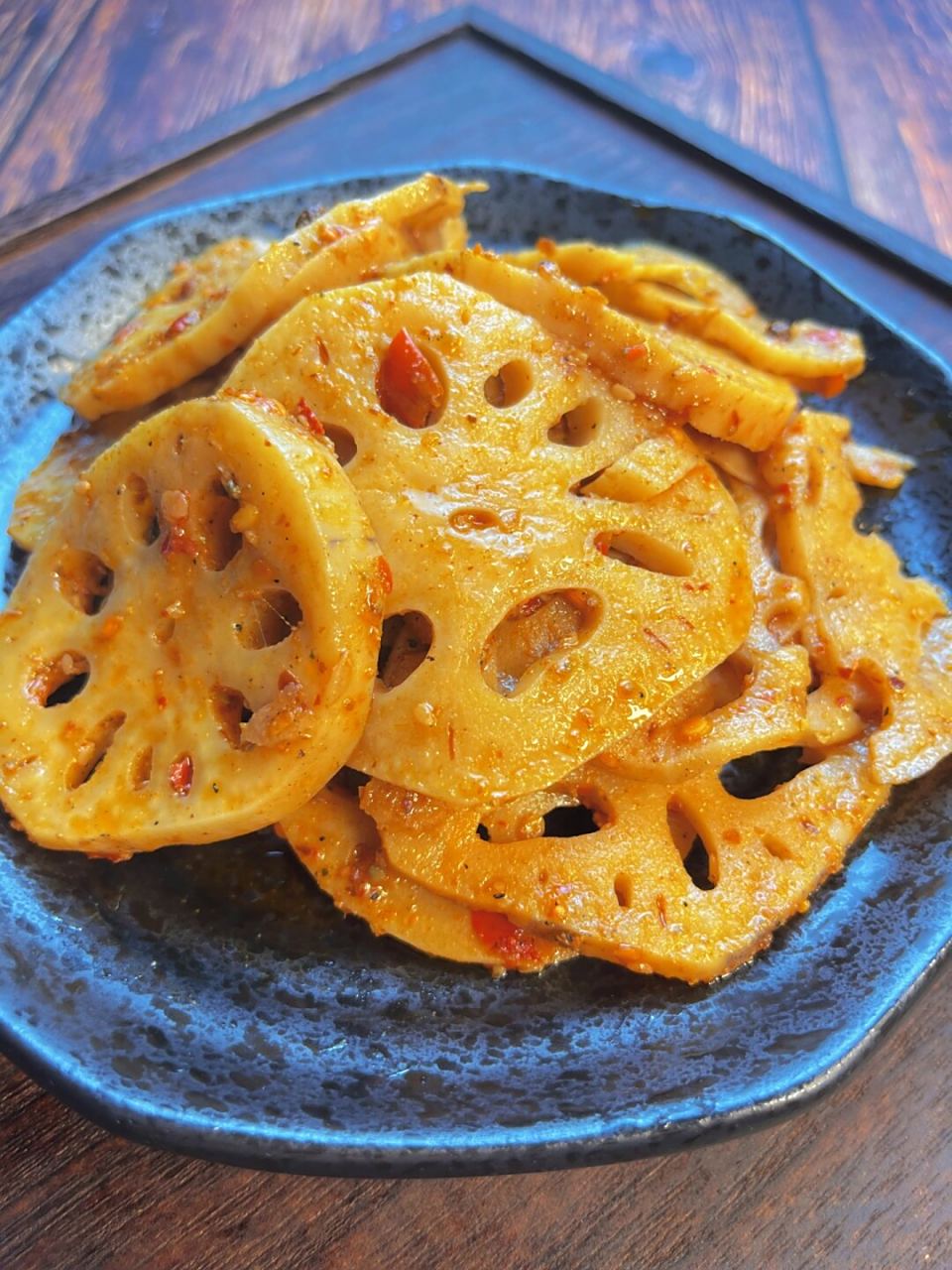 朋友吃了连连说好绝的麻辣藕片!