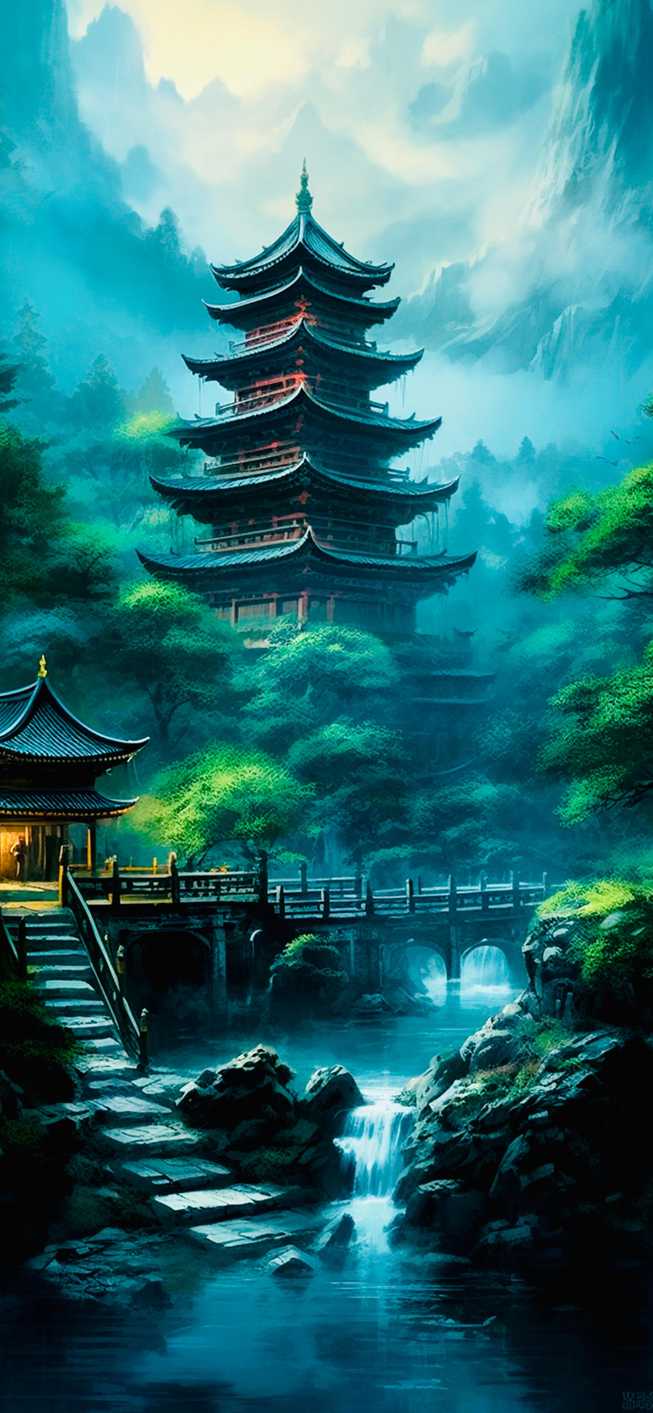 壁纸分享,禅意人心境界远,菩提本悠然