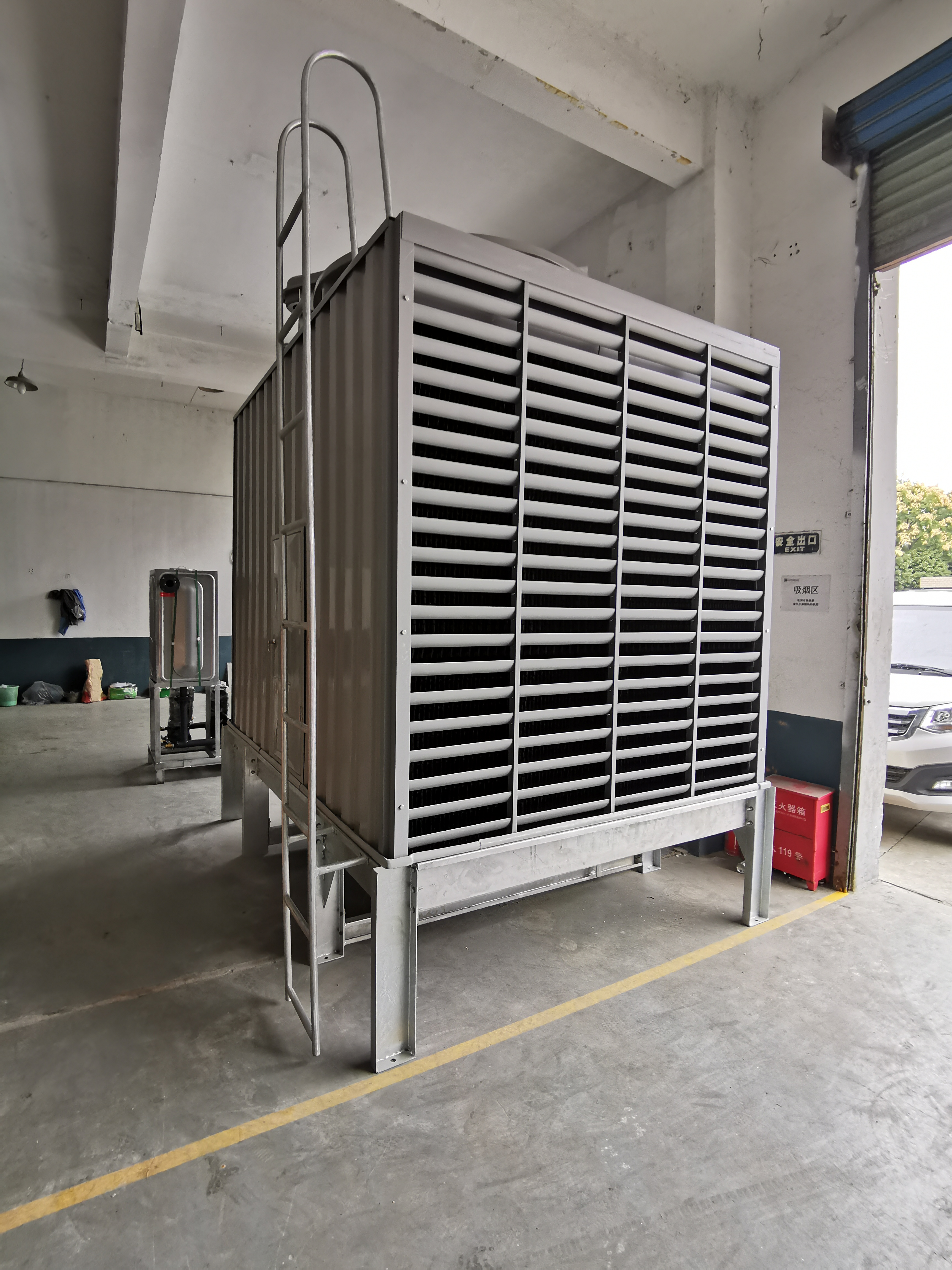 方形逆流冷却塔工业降温水塔