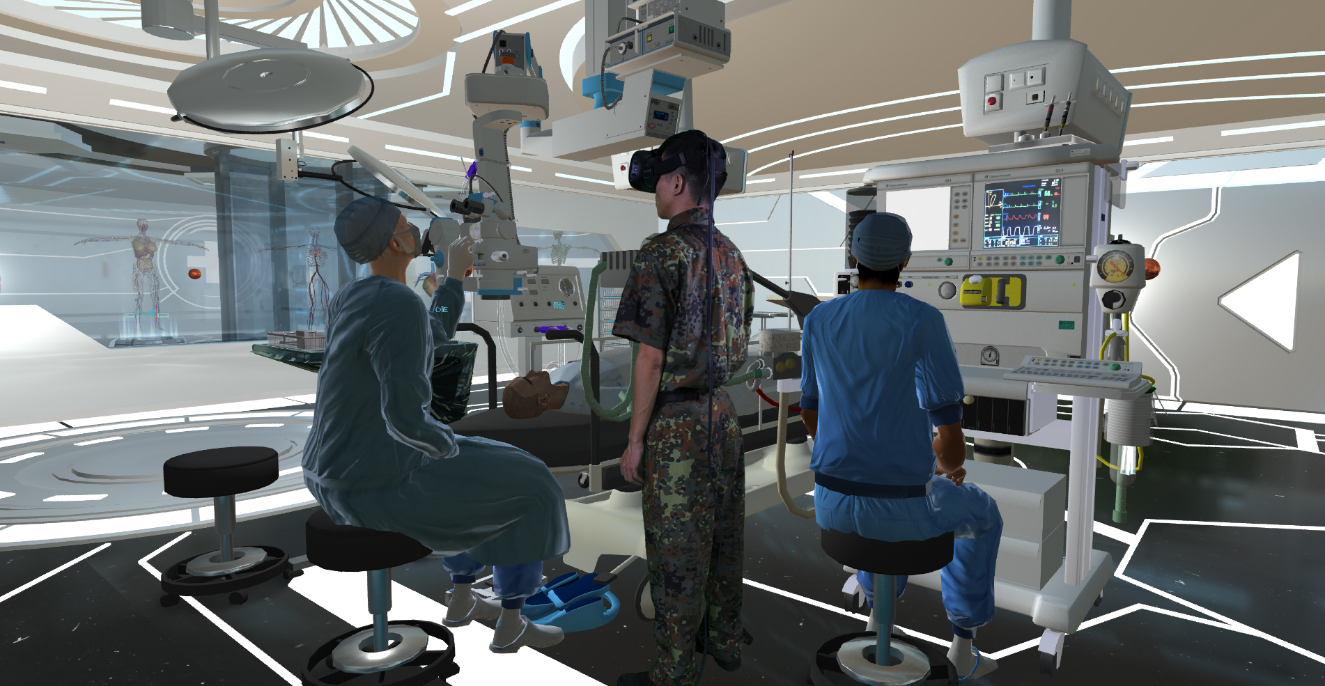 mr混合现实情景实训教学系统在临床医学课堂上的应用