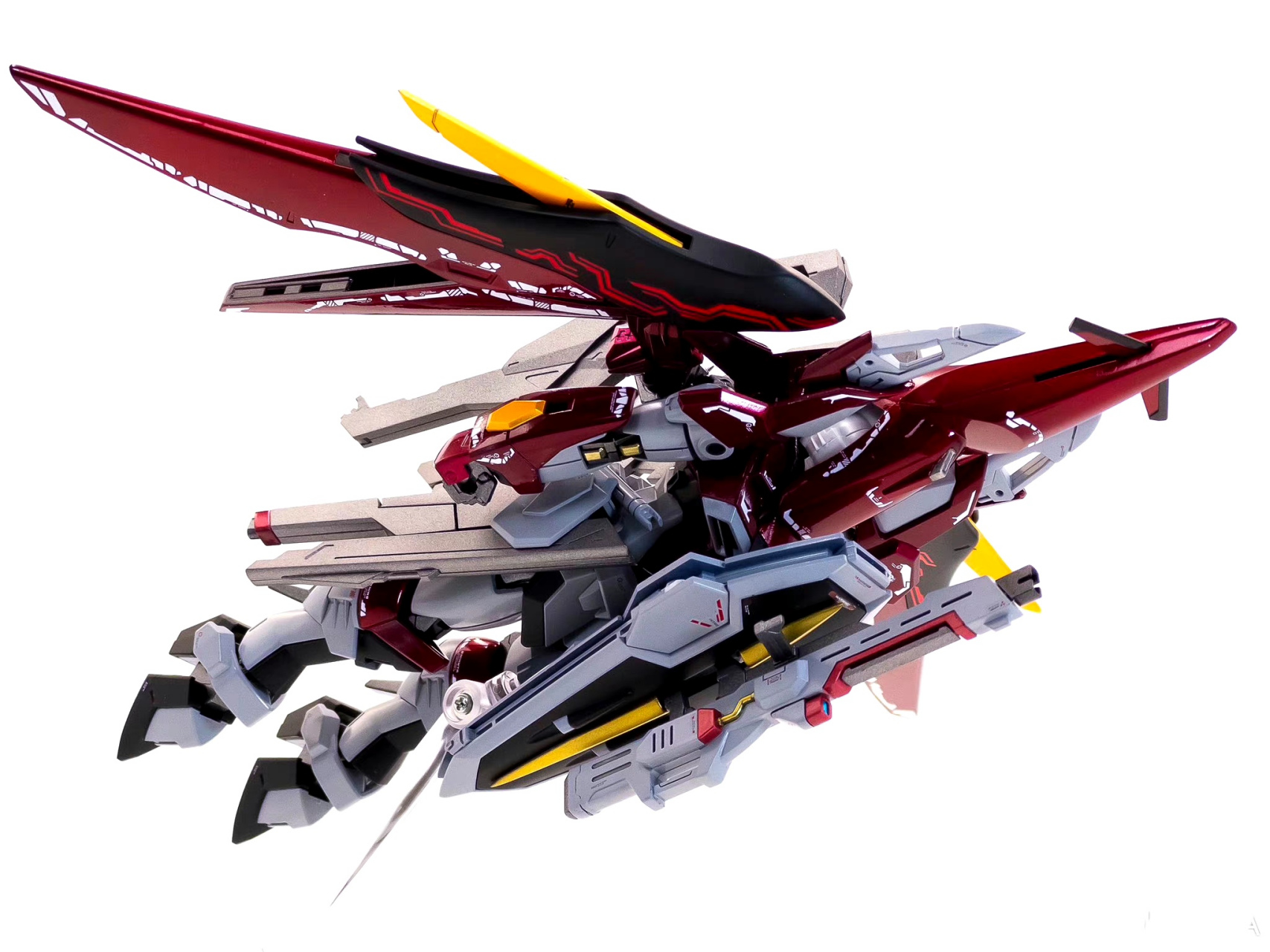 模型欣赏:机动战士高达seed freedom 命运高达exseed,将命运高达改造