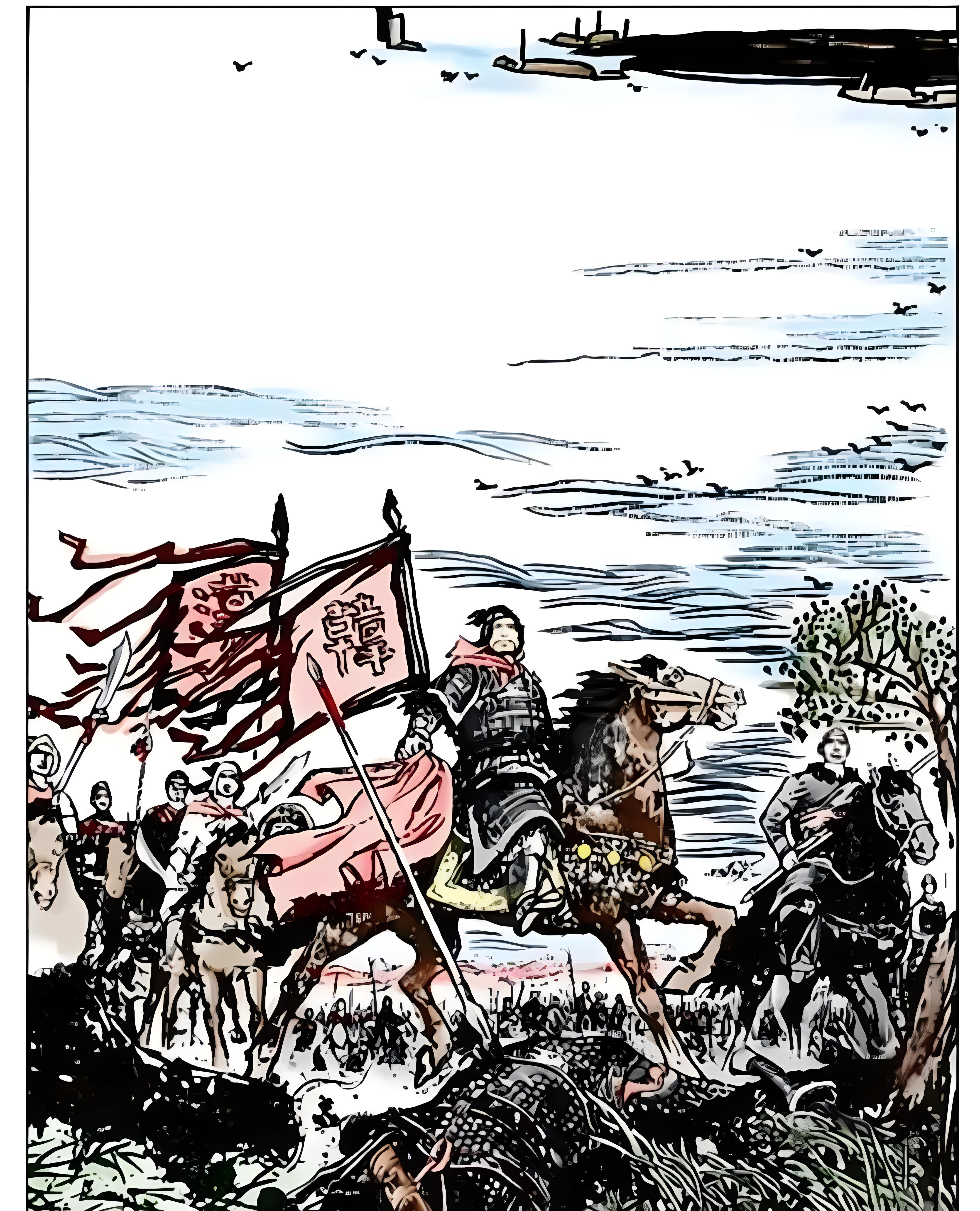 因难以忍受刘邦辱骂魏豹叛汉投西楚安邑之战韩信大获全胜