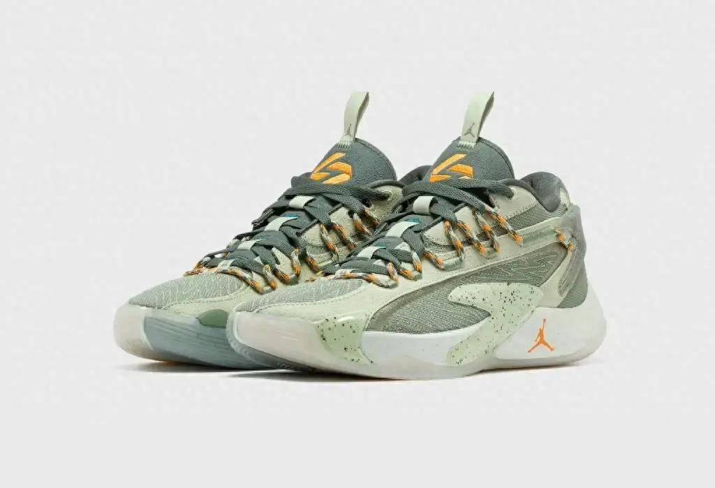 东契奇签名鞋nike jordan luka 2 "olive aura"曝光