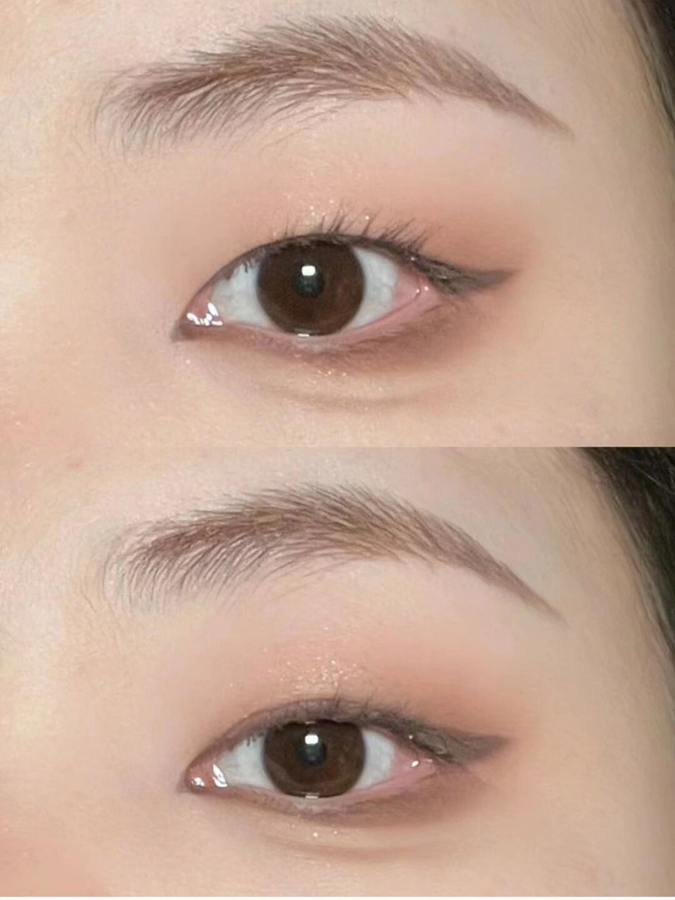 单眼皮有眼尾沟怎么画日常钓系眼妆  我悟了!