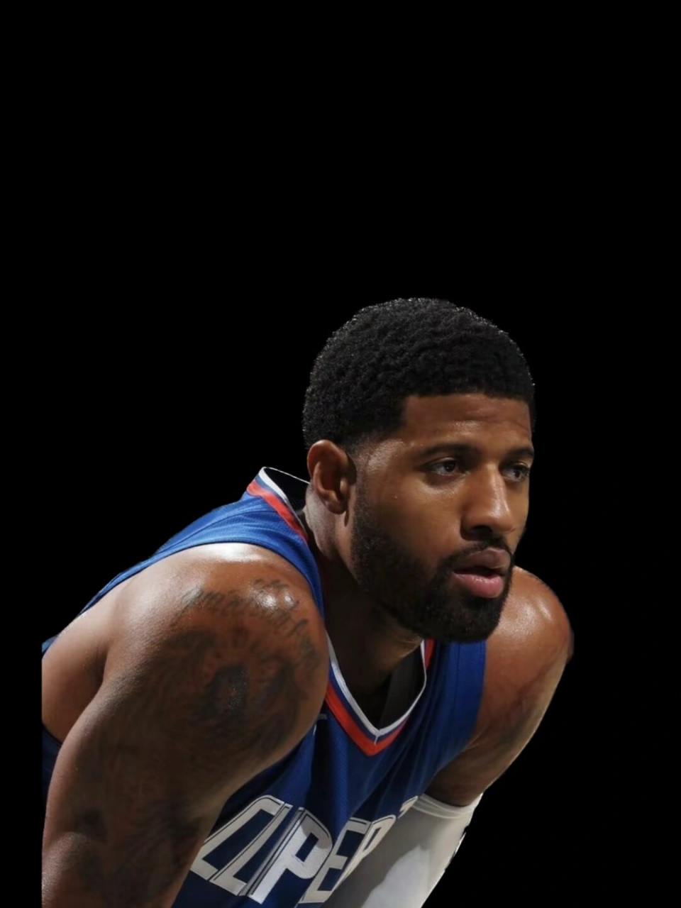 首先映入眼帘的就是那张充满活力的壁纸——保罗·乔治(paul george)