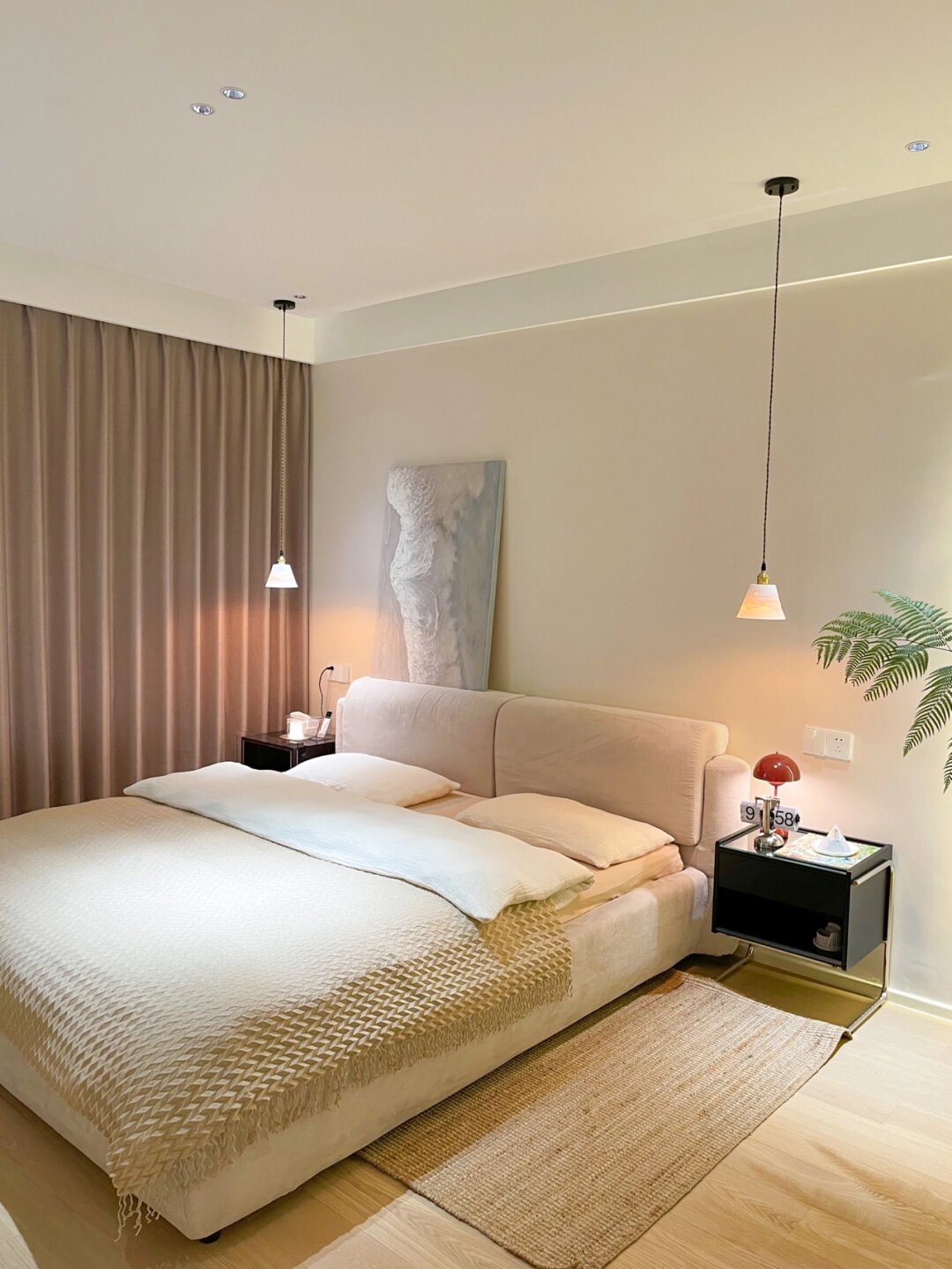 住进这样奶油色的卧室|每天都是美梦吧 终于拥有了梦想中的卧室,真的