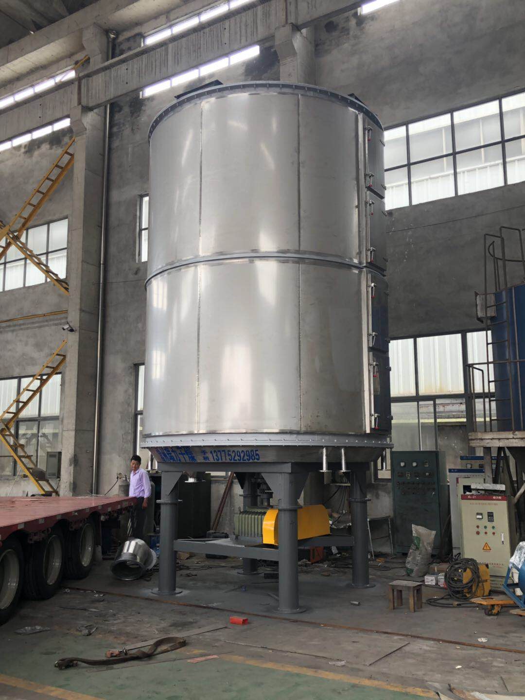 氯化钙立式圆盘干燥机