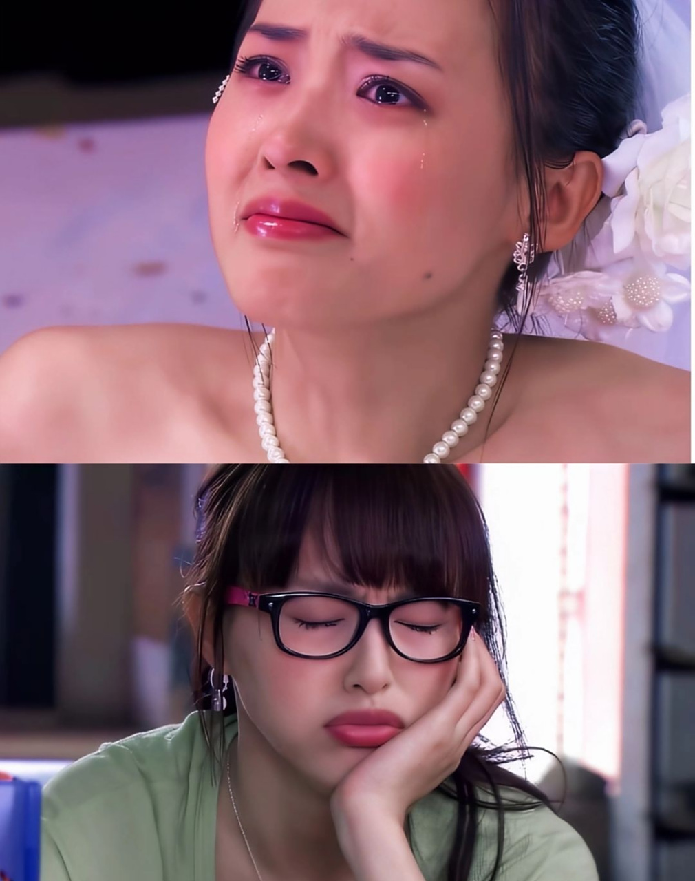 她们的腮红真的好重 #戚薇时装周造型# #夏家三千金 ##唐嫣# 67