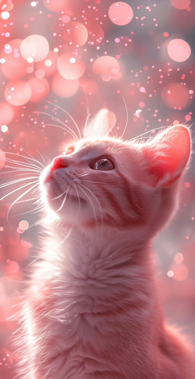 粉色梦幻风猫咪#优质作者榜