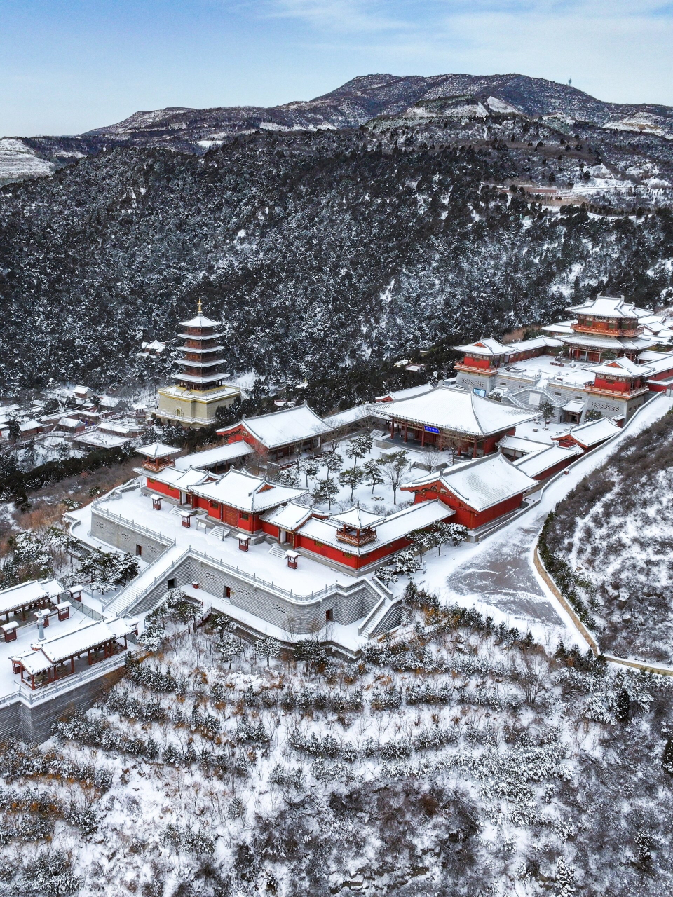 太山龙泉寺照片图片