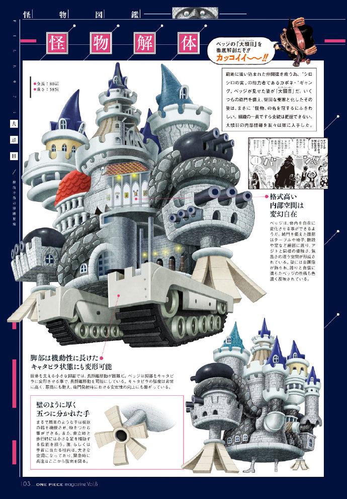 火焰坦克海贼团的船长——卡彭·贝基,是"坚城果实"的特殊能力者,他