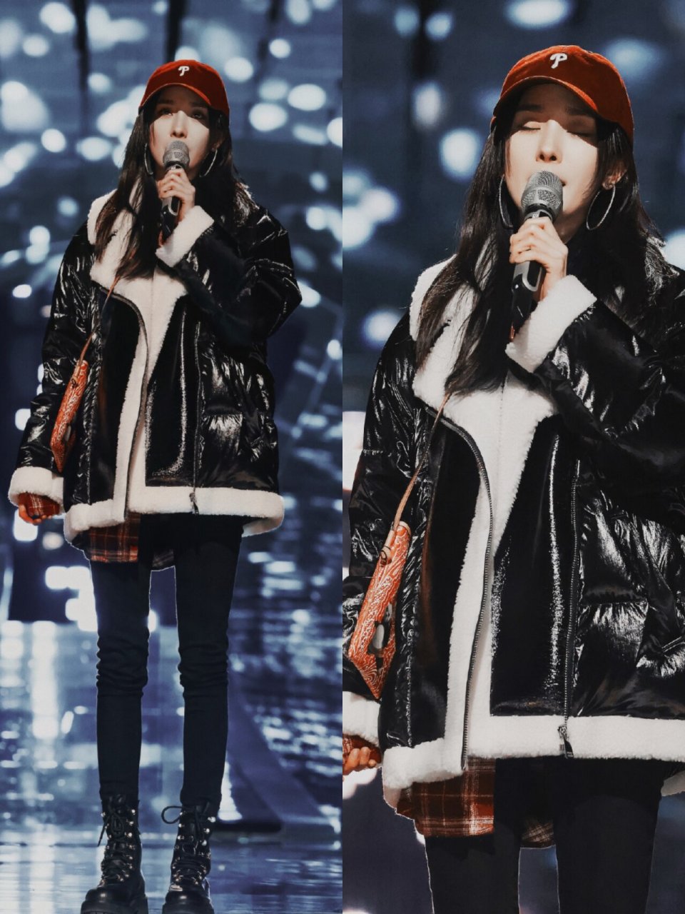 明星穿搭丨私服天花板 杨幂连棉服都能穿火  我要给你们分享一下杨幂