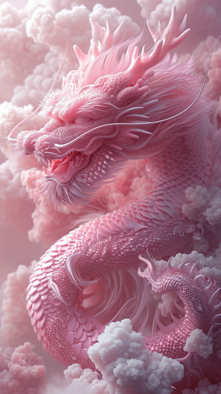 与龙共舞;祥瑞壁纸61南叔甄选006 #龙年大吉# #南叔甄选