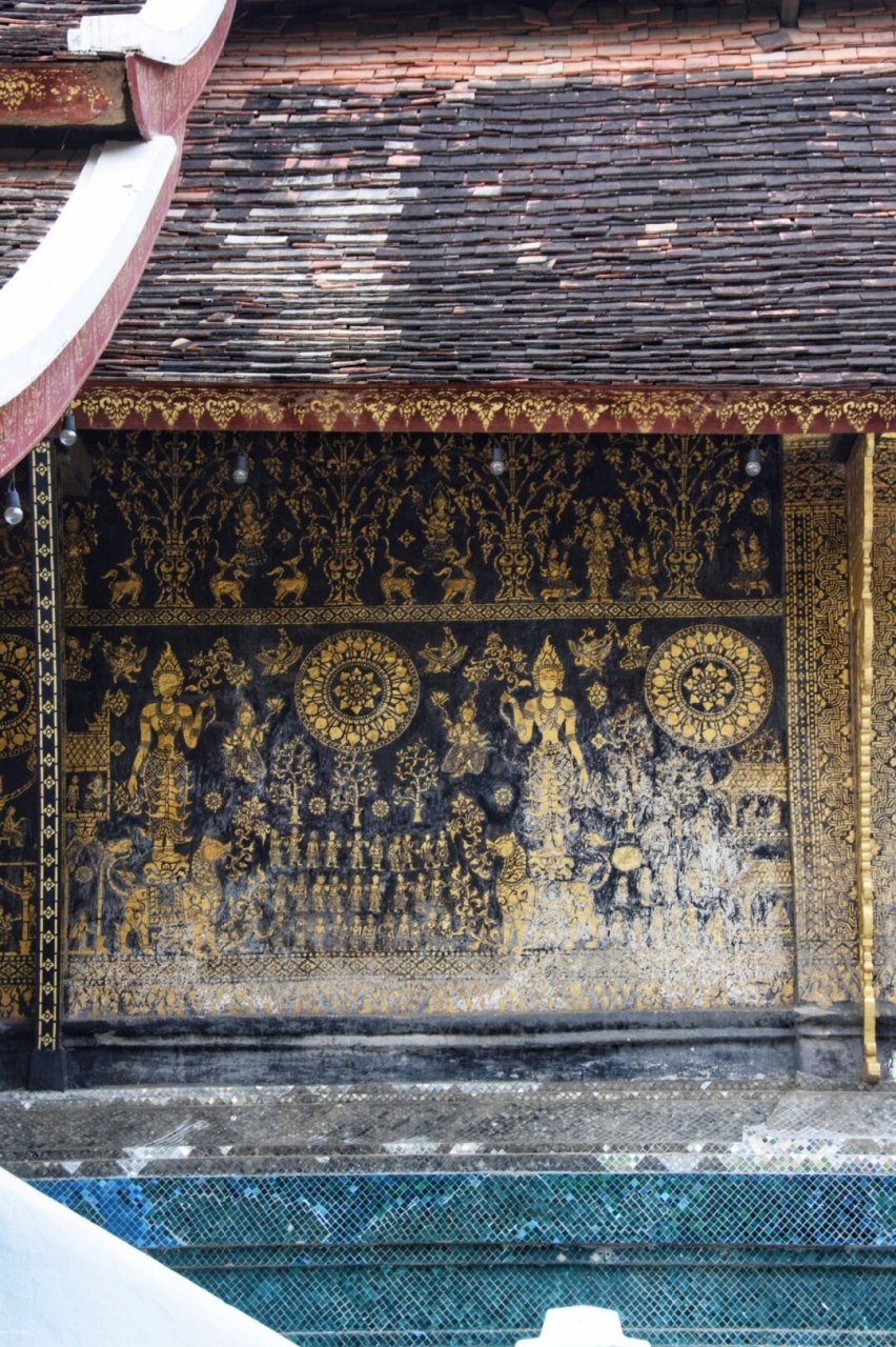老挝琅勃拉邦香通寺  9091 琅勃拉邦的香通寺,虽然规模不大,但却