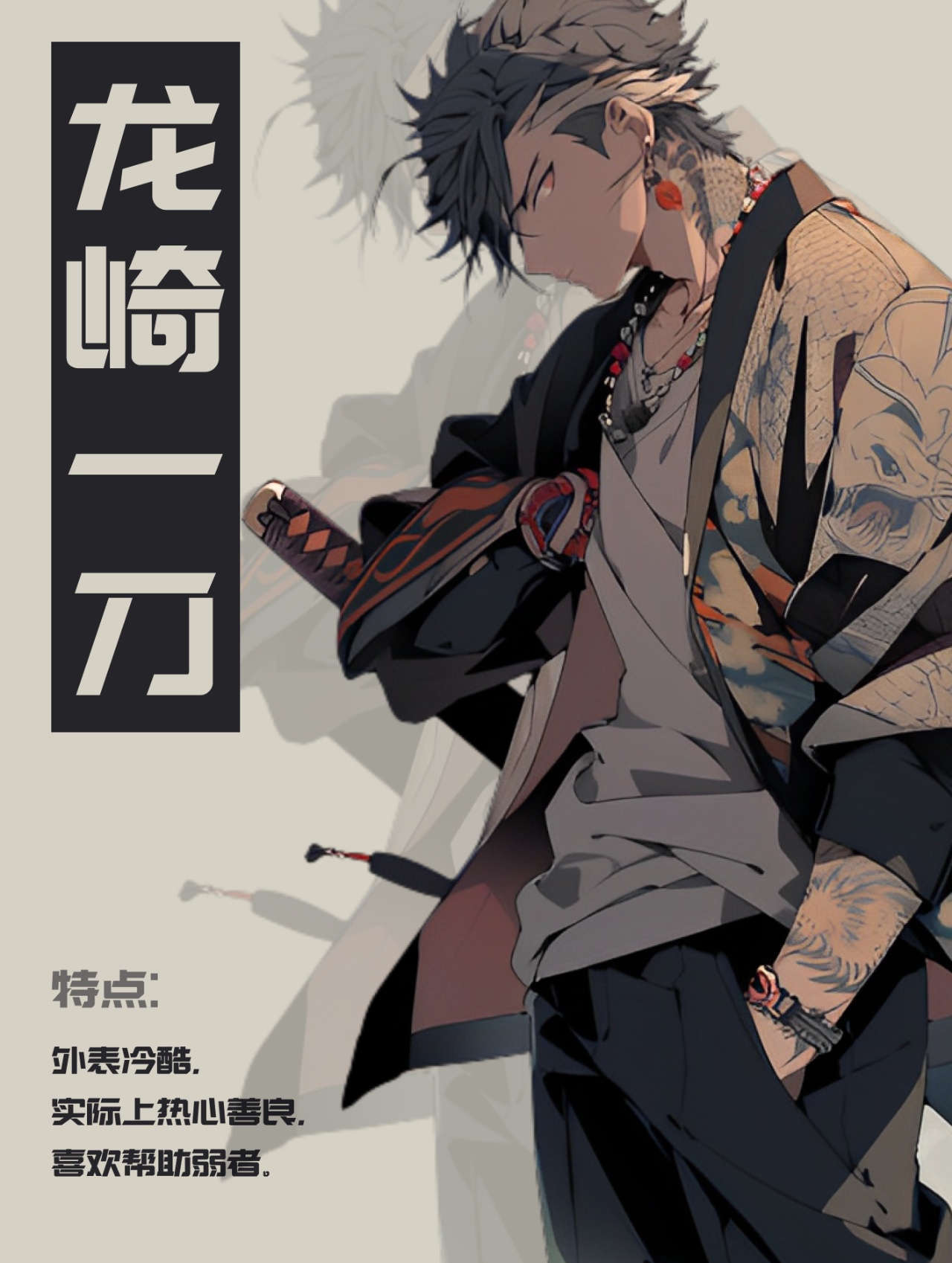 我用ai绘画丨热血动漫角色