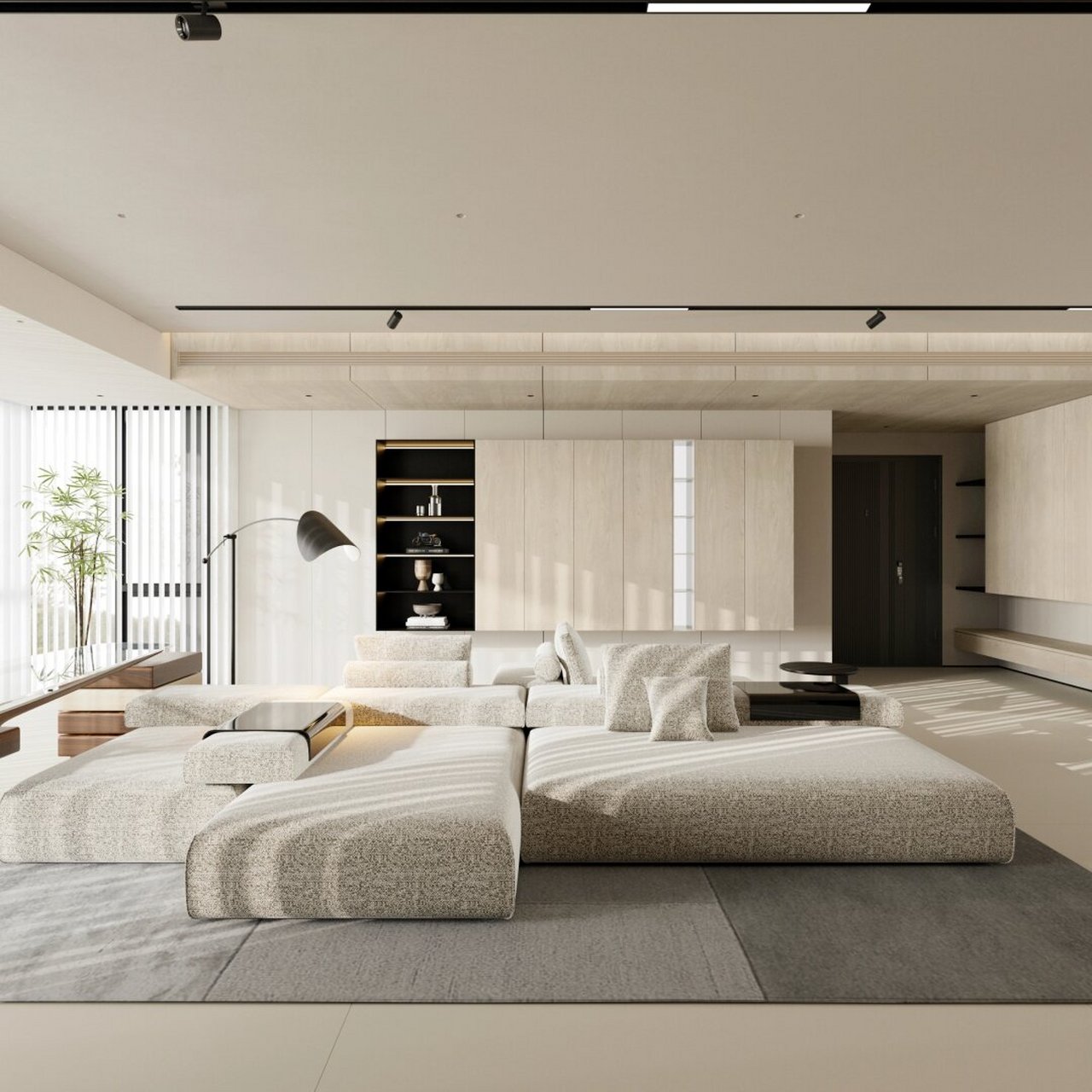 250㎡大平层|横厅设计颠覆你对豪华的想象  99坐标定位:慈溪碧桂园