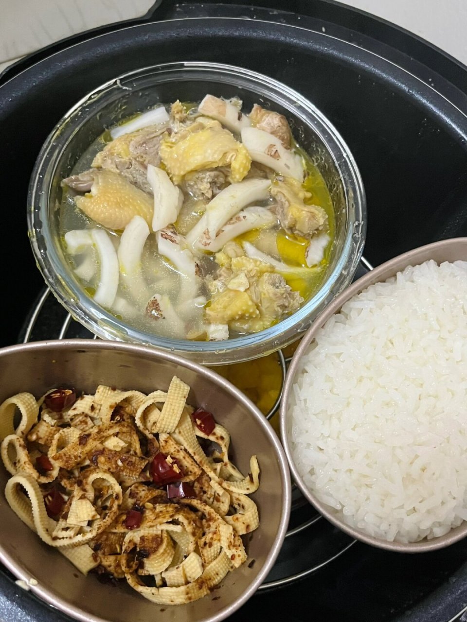 上班族便当|做饭尽头:不开火无油烟蒸菜  0592 椰子鸡汤:清甜滋润