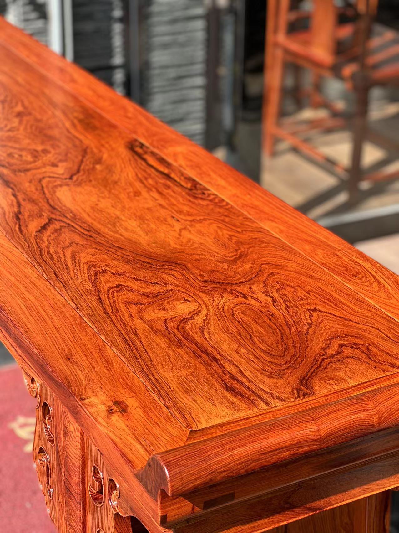 明式2.6米翘头案,历时一年终于成品