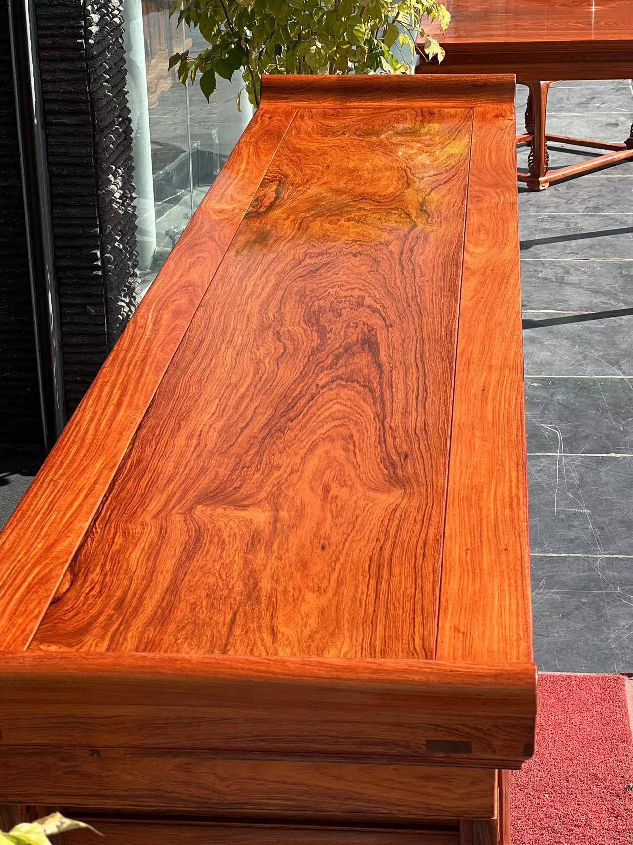 明式2.6米翘头案,历时一年终于成品