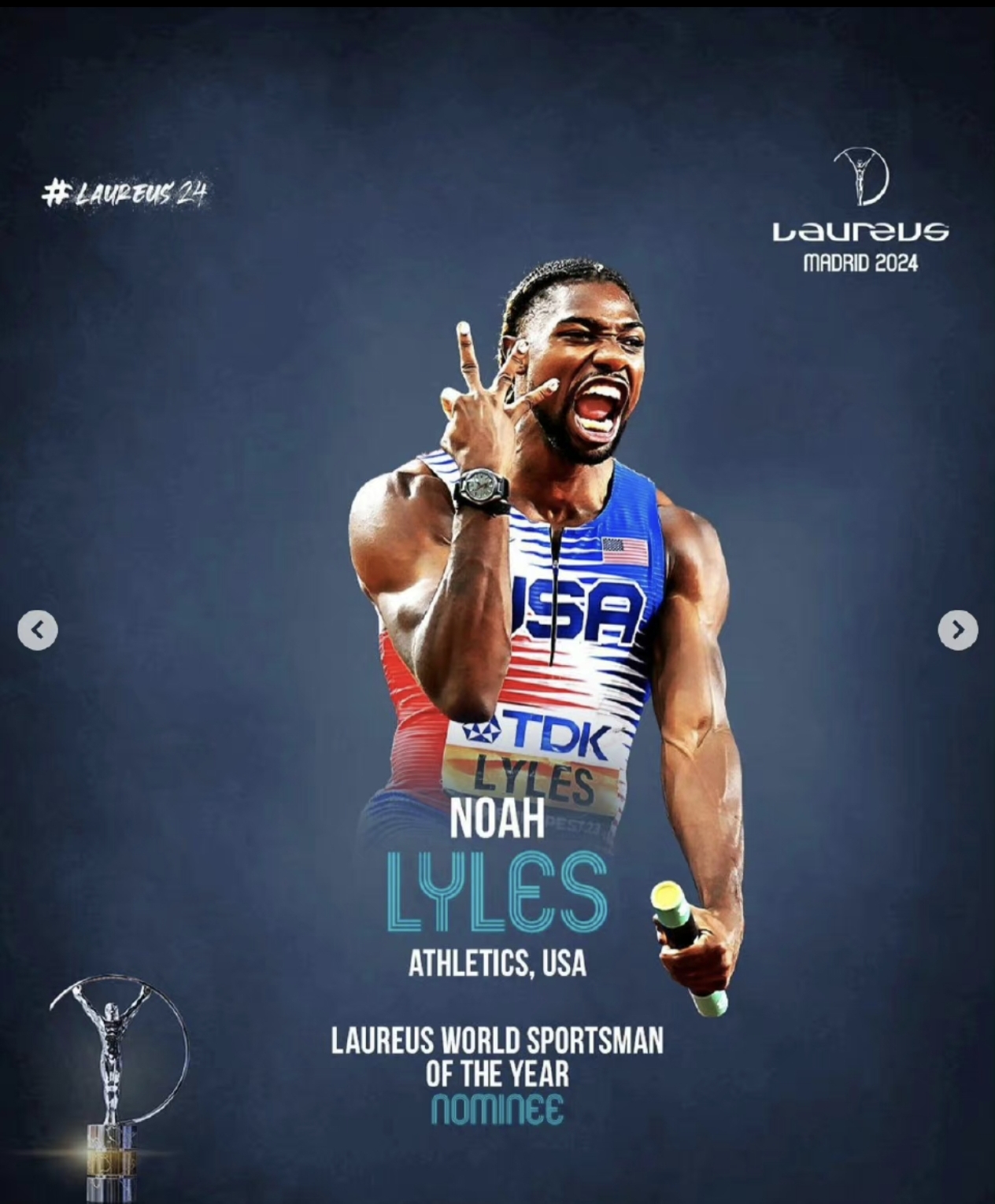 劳伦斯年度最佳男运动员提名揭晓:梅西,哈兰德等巨星角逐荣耀