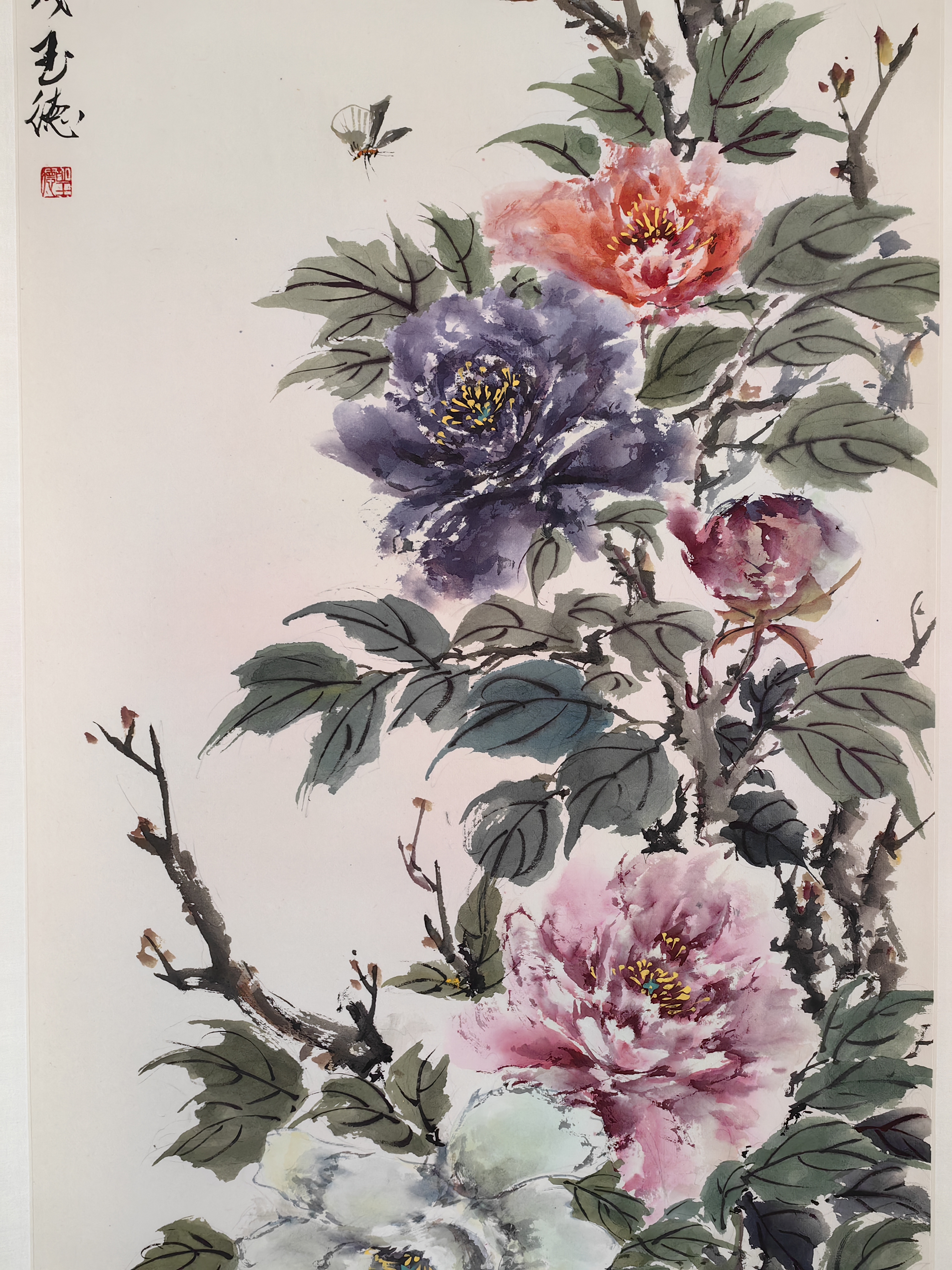 《蝶恋花》牡丹与蝴蝶 蝶恋花是中国最古老的传统艺术之一,它是源于