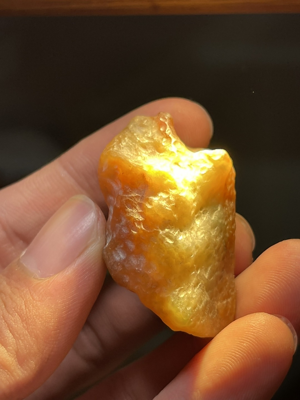 5克大马坎红雾特色挂件料 #翡翠原石##缅甸翡翠玉石#  676767