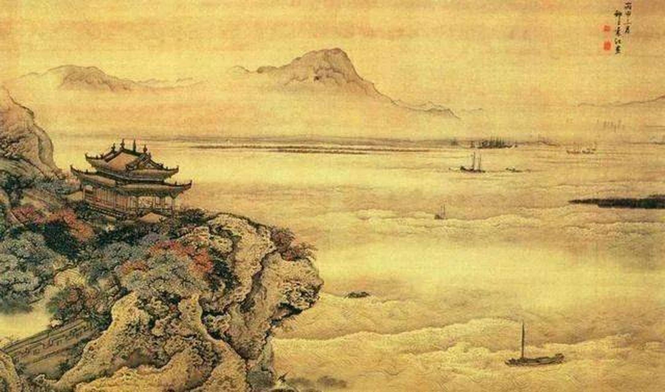 人世几回伤往事 山形依旧枕寒流  #发文集龍卡瓜分百万现金