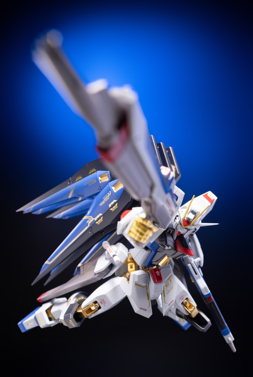 模型欣赏:机动战士高达seed destiny mr魂 20周年强袭自由,姿态拍摄