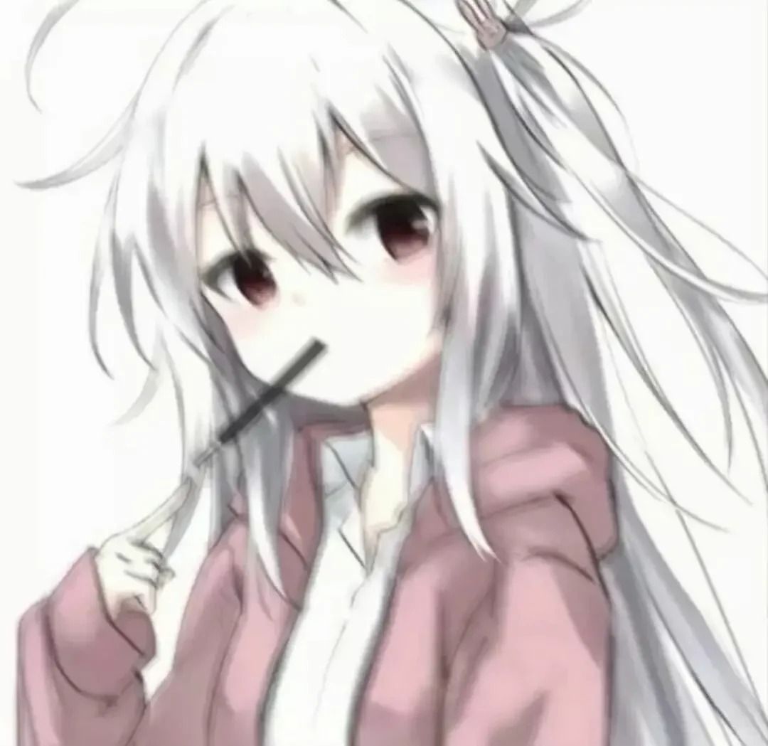 头像图片女生动漫有点模糊