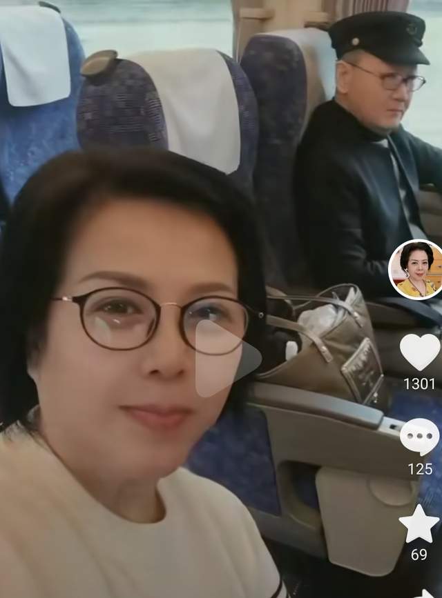 "美娟"骆文莲分享与先生同游日本的视频,网友:你的老公有腔调