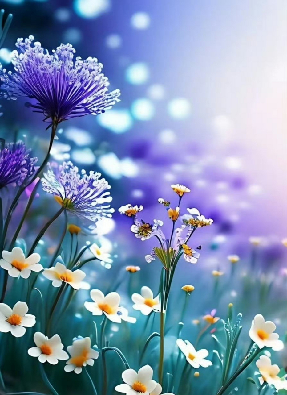 唯美意境,山花烂漫,花开美景,如诗如画!太喜欢了