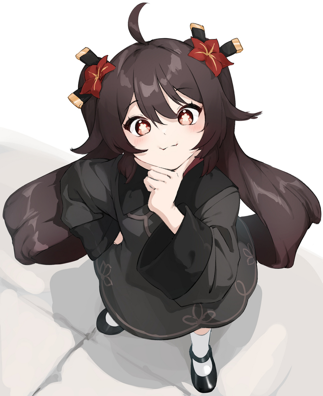 胡桃 #原神# 画师:mintchoco #热点引擎计划