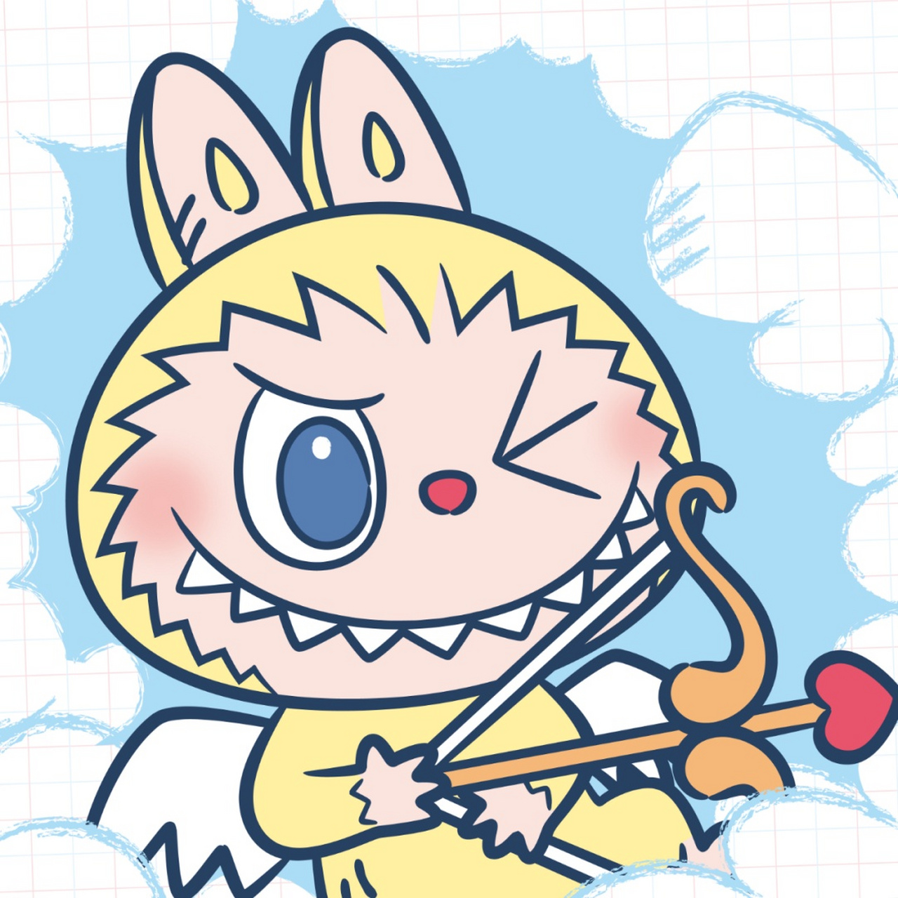 labubu情侣头像和壁纸  95哇～你期待的labubu和tycoco情侣头像&