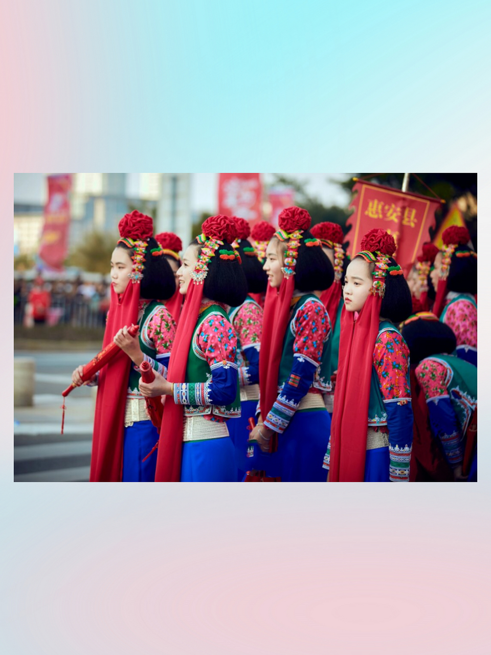 惠安女结婚服饰图片