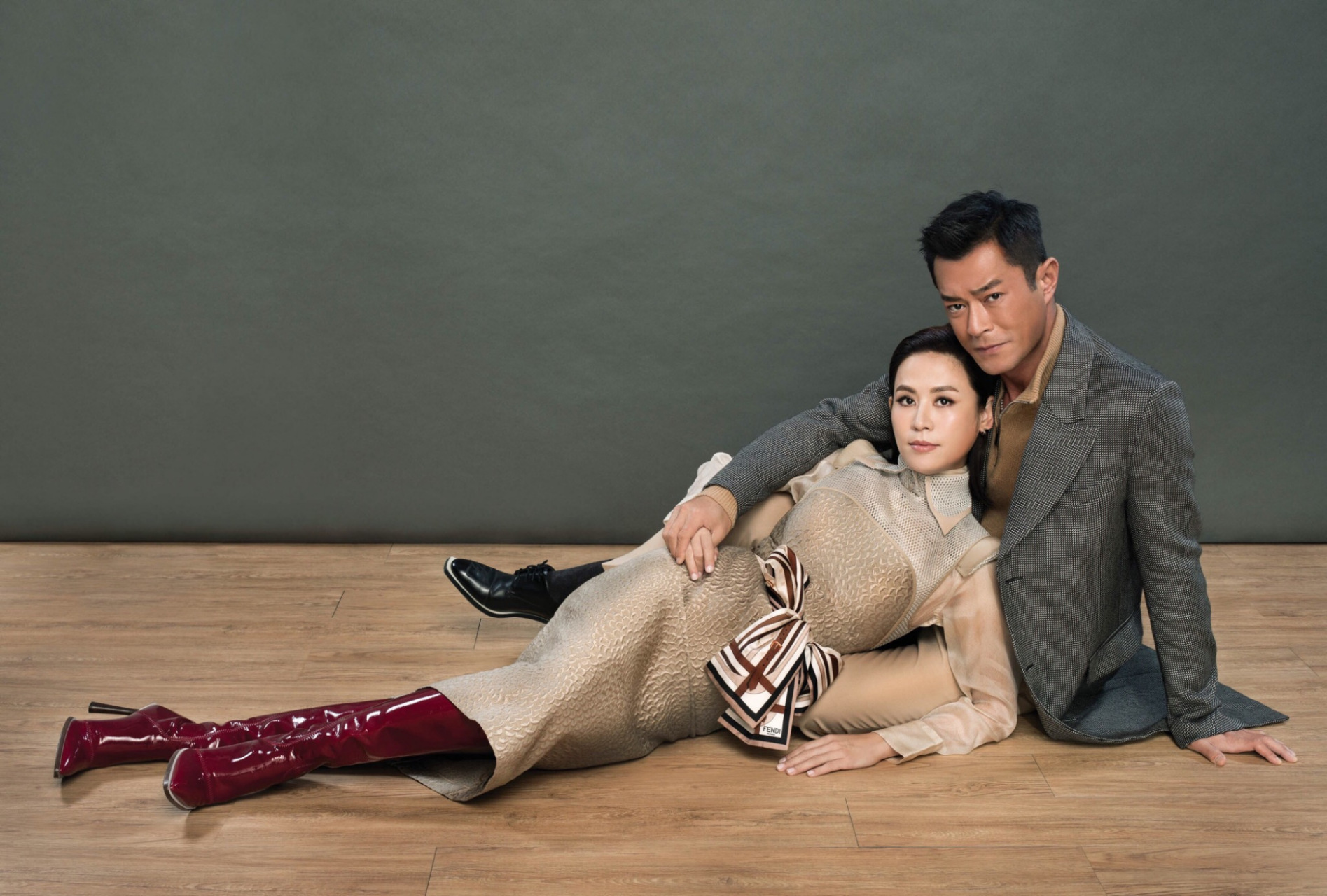 2月26日,古天乐冲上热搜,只因为他公开澄清与宣萱结婚生子的不实传闻