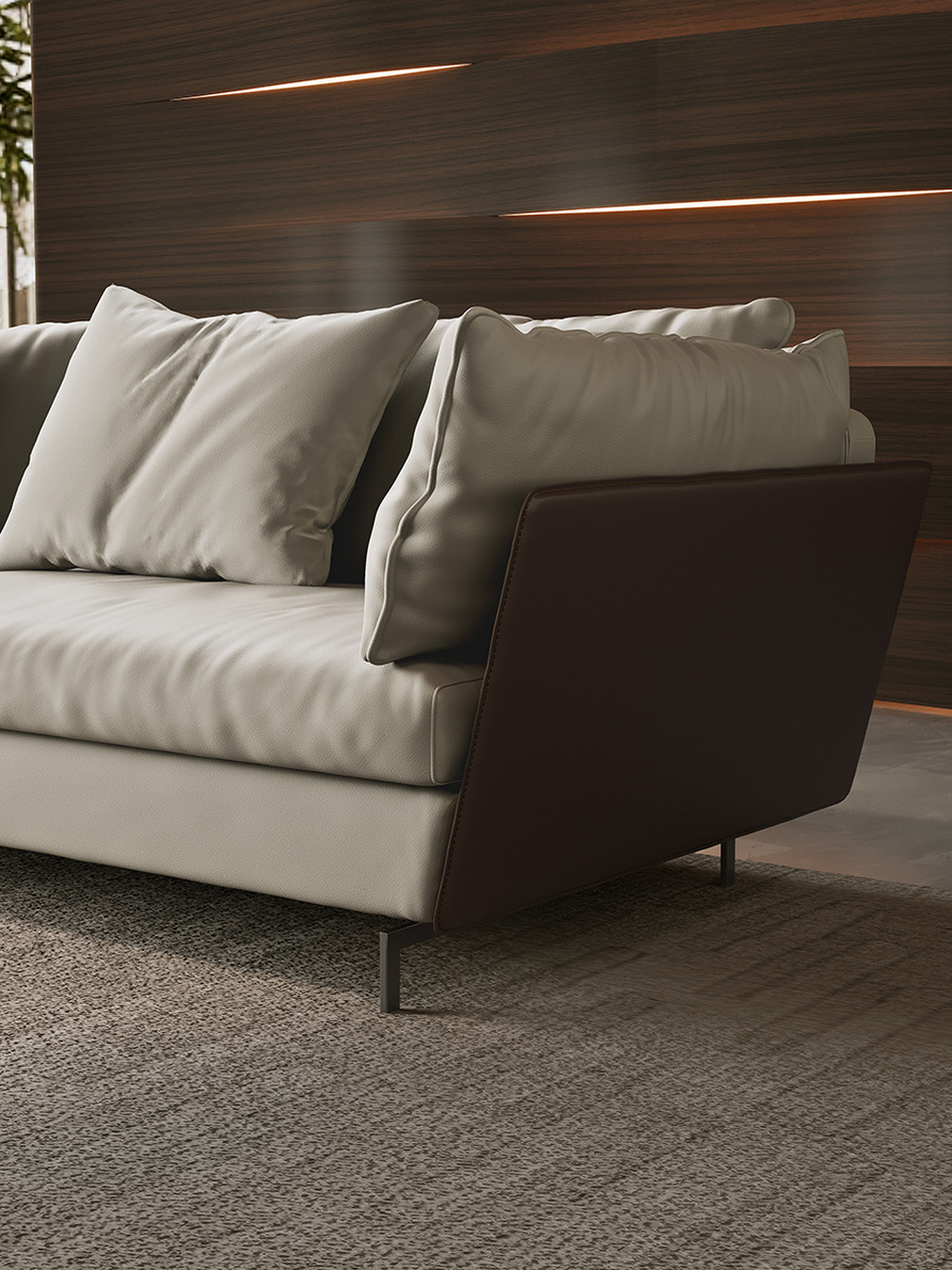 超温柔的浅色系沙发,满满的治愈0606!