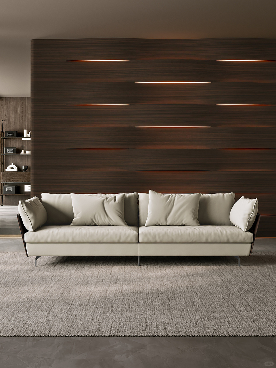 超温柔的浅色系沙发,满满的治愈0606!