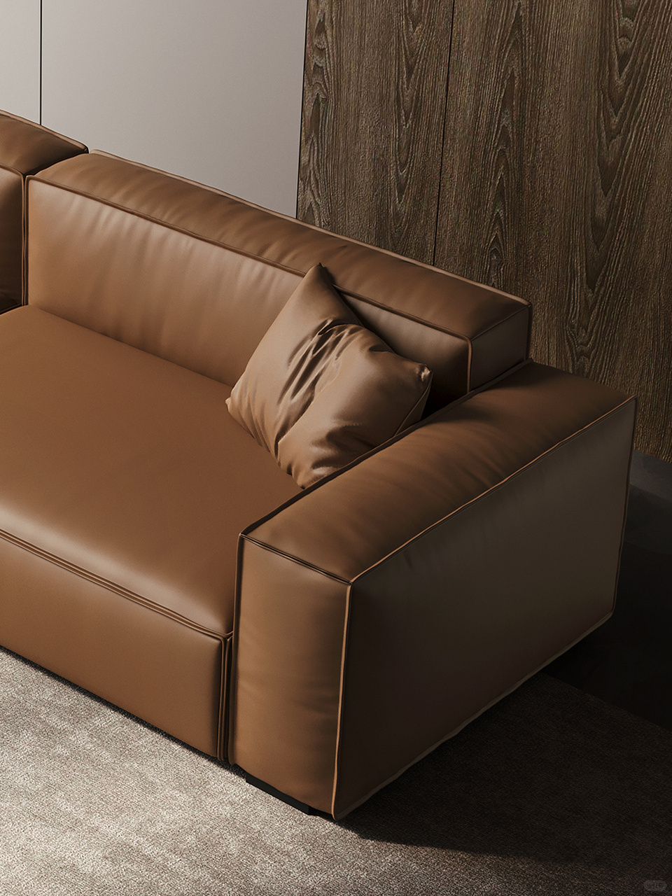 一秒沦陷,入户效果超棒的直排豆腐块沙发99!