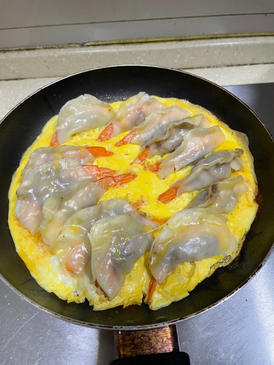 虾仁牛肉饺子图片