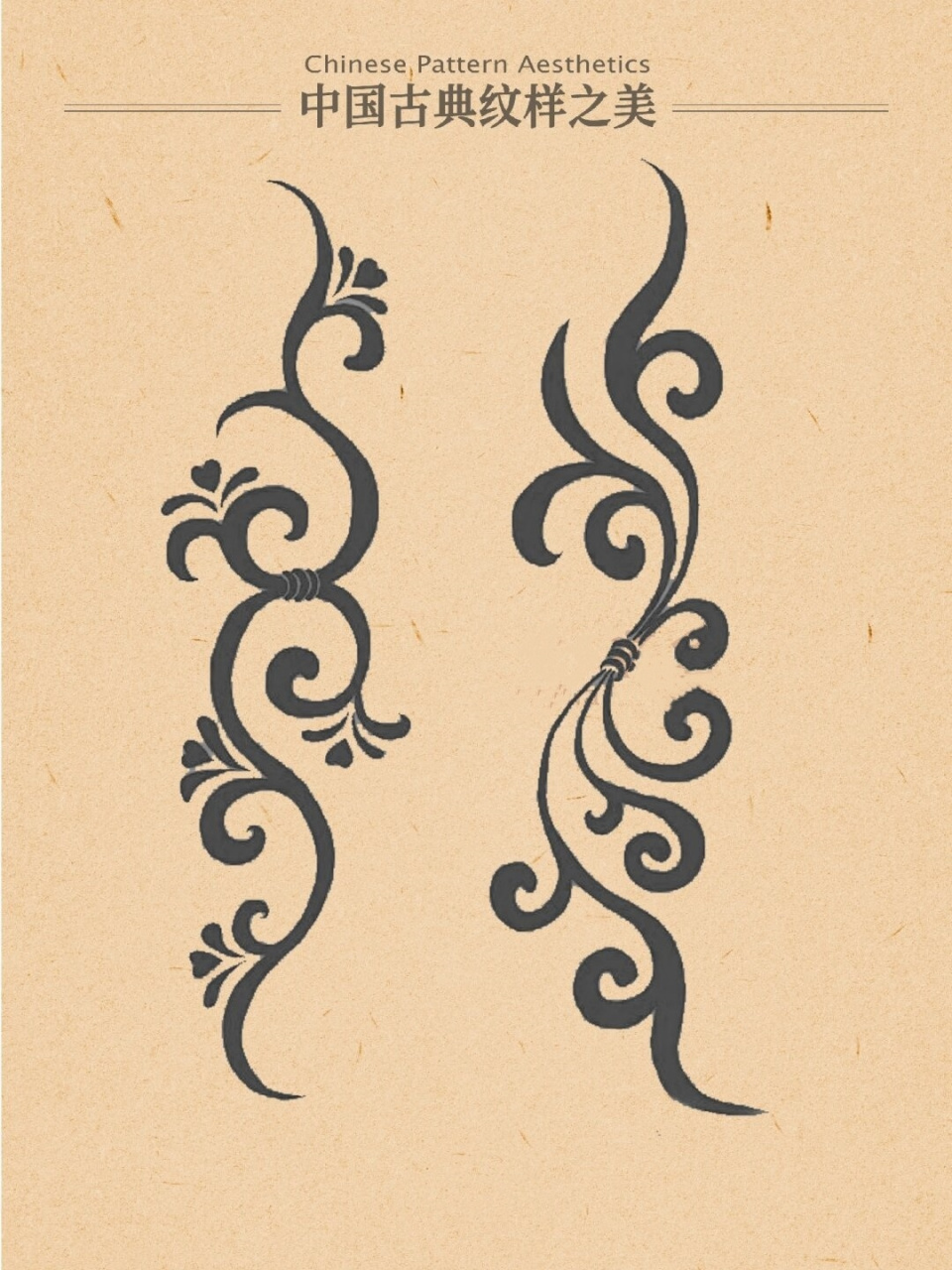中国古典祥纹之卷草纹  走进中国古典纹样的世界,仿佛置身于一个充满