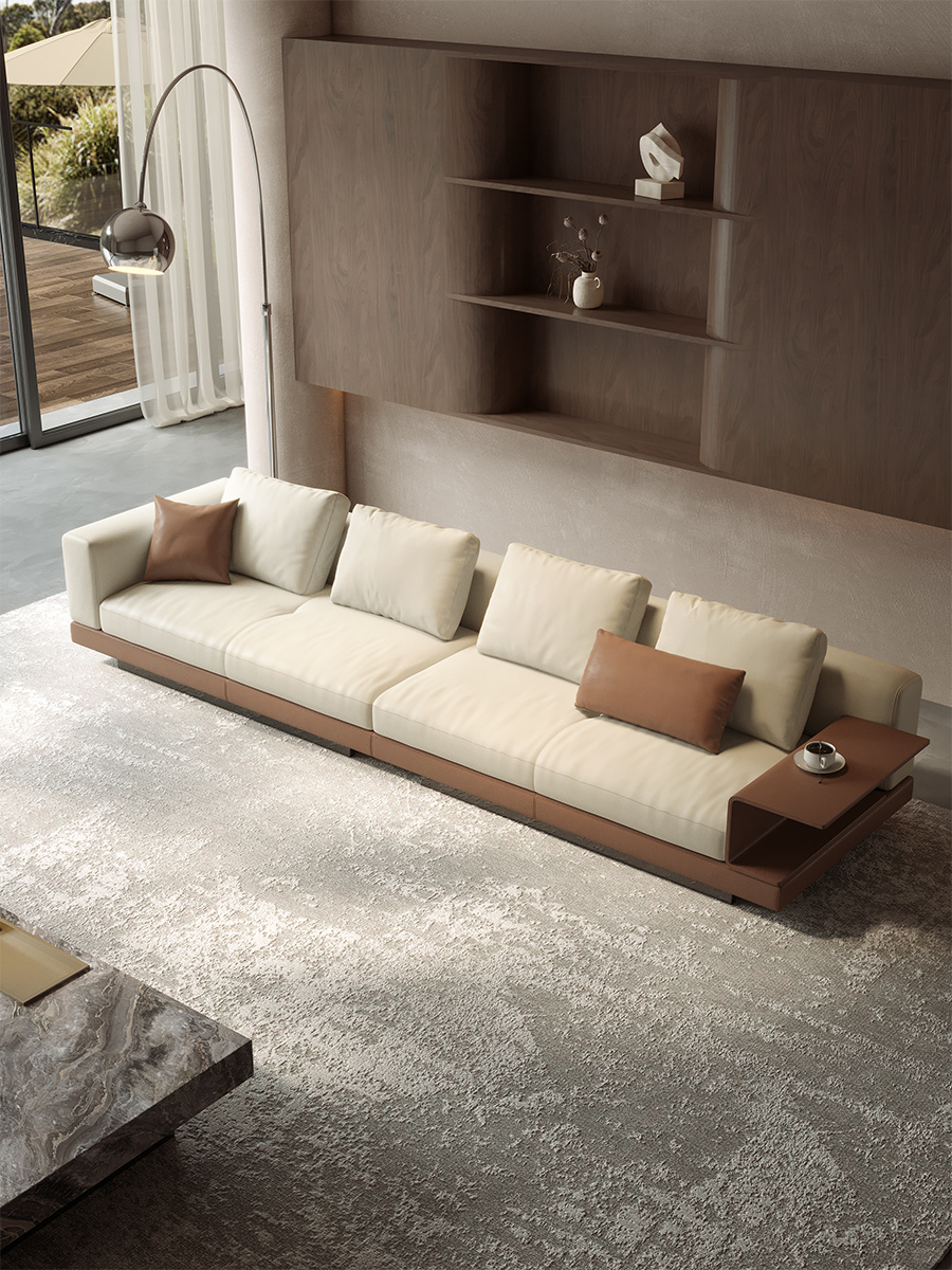 当我第一次走进客厅,康纳利沙发就吸引了我的目光