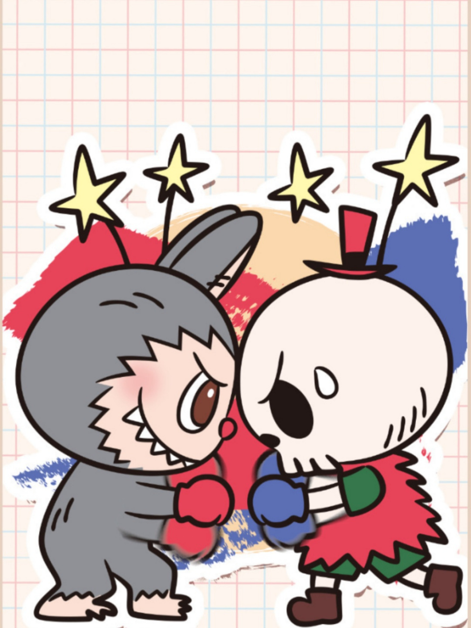 labubu情侣头像和壁纸  95哇～你期待的labubu和tycoco情侣头像&