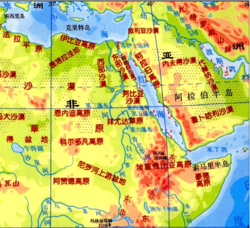 尼罗河是世界最长的河流,约6650公里,流经非洲11个国家,即埃塞俄比亚