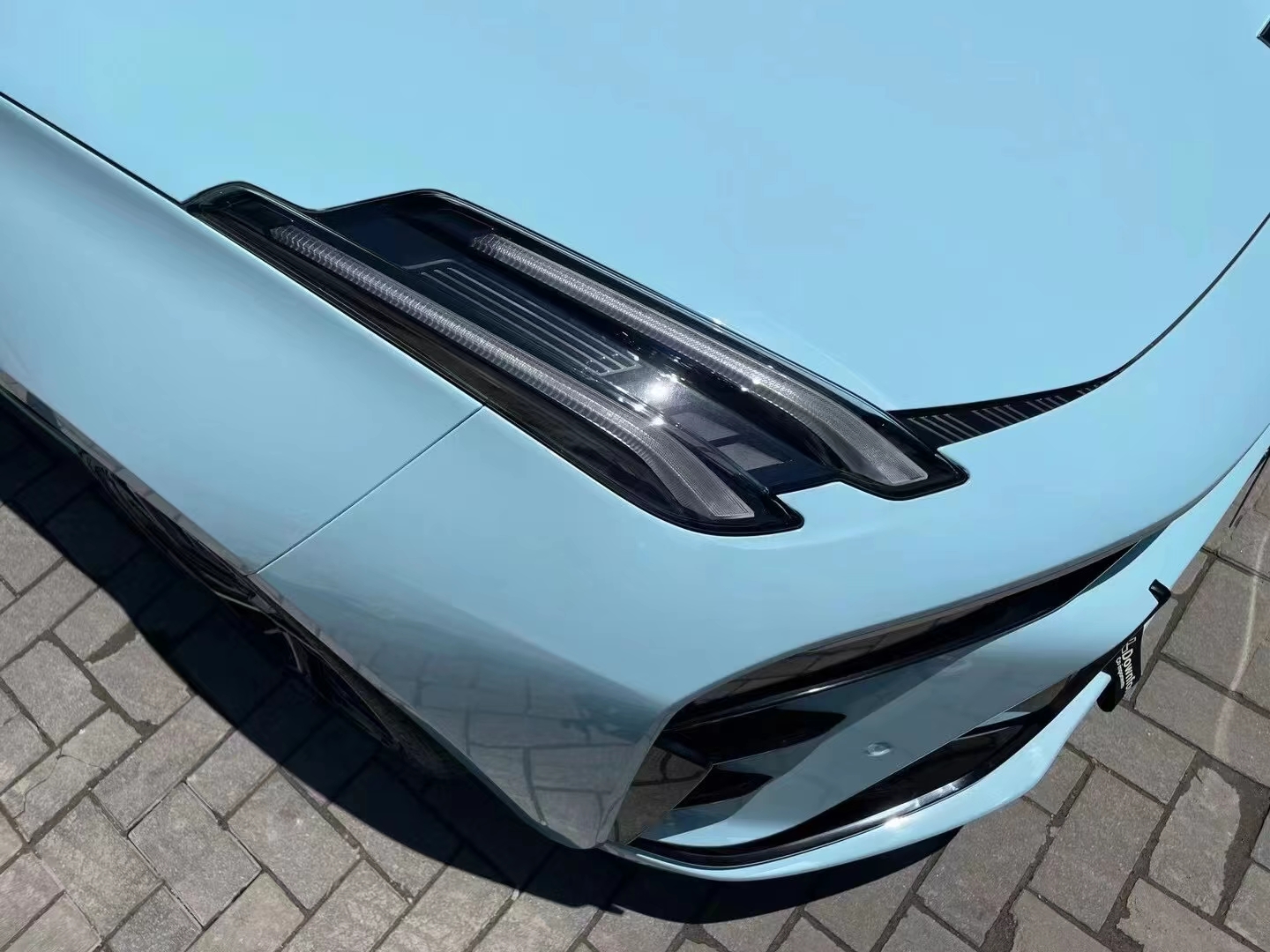 汽车改色冰川蓝