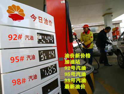 油价全新价格24年02月27日全国加油站92号95号98号汽油最新油价