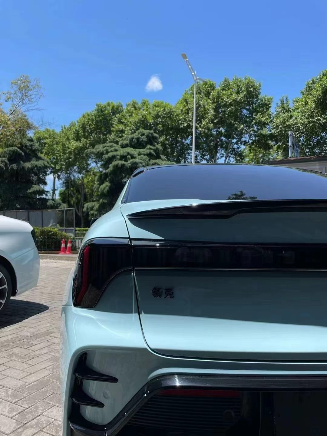 汽车改色冰川蓝