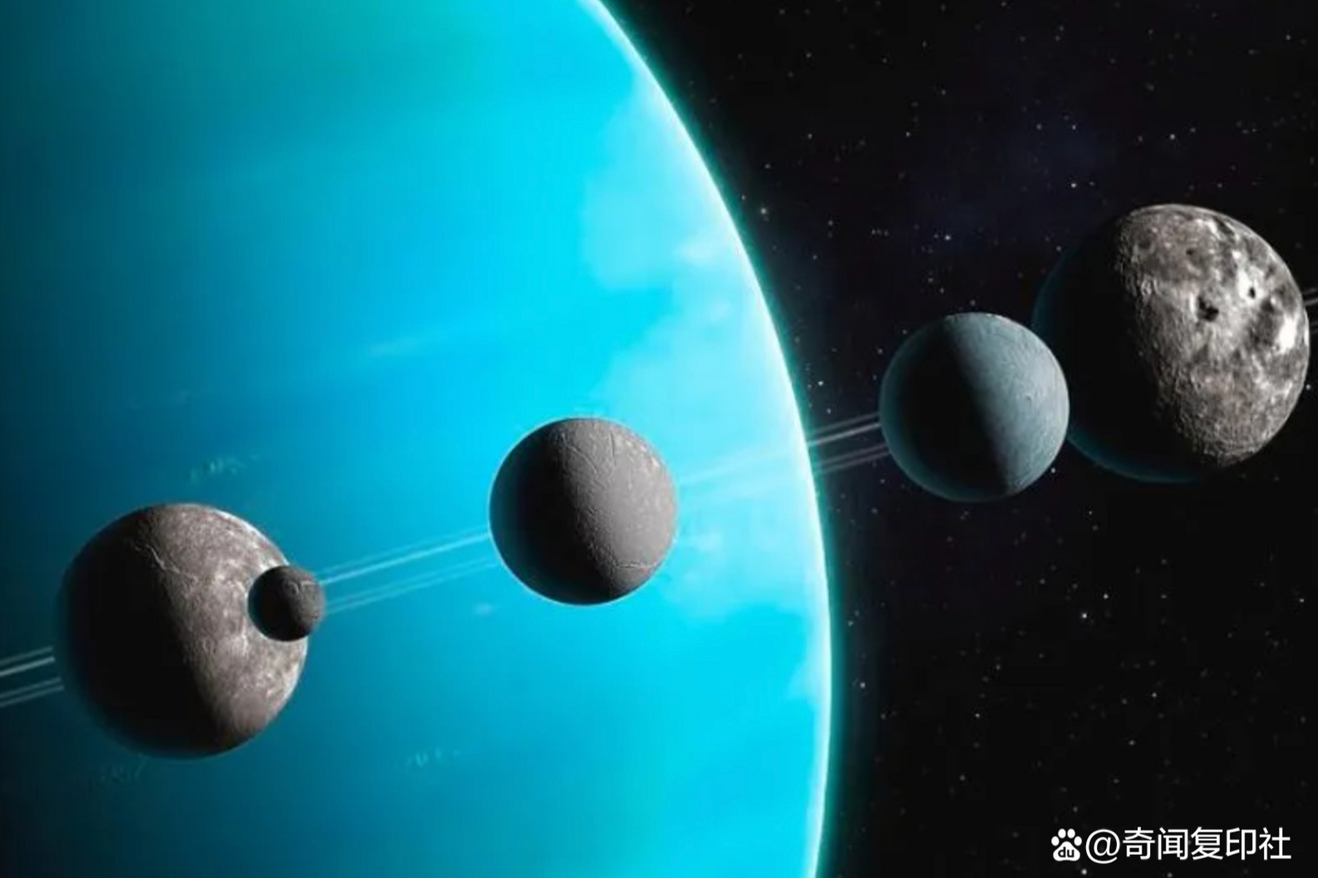 新卫星的发现增加了天王星和海王星的卫星数量,并可能使它们成为太阳