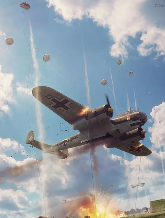 他们最终以损失30架"飓风"和7架"喷火"的代价击落敌机61架;而在北方